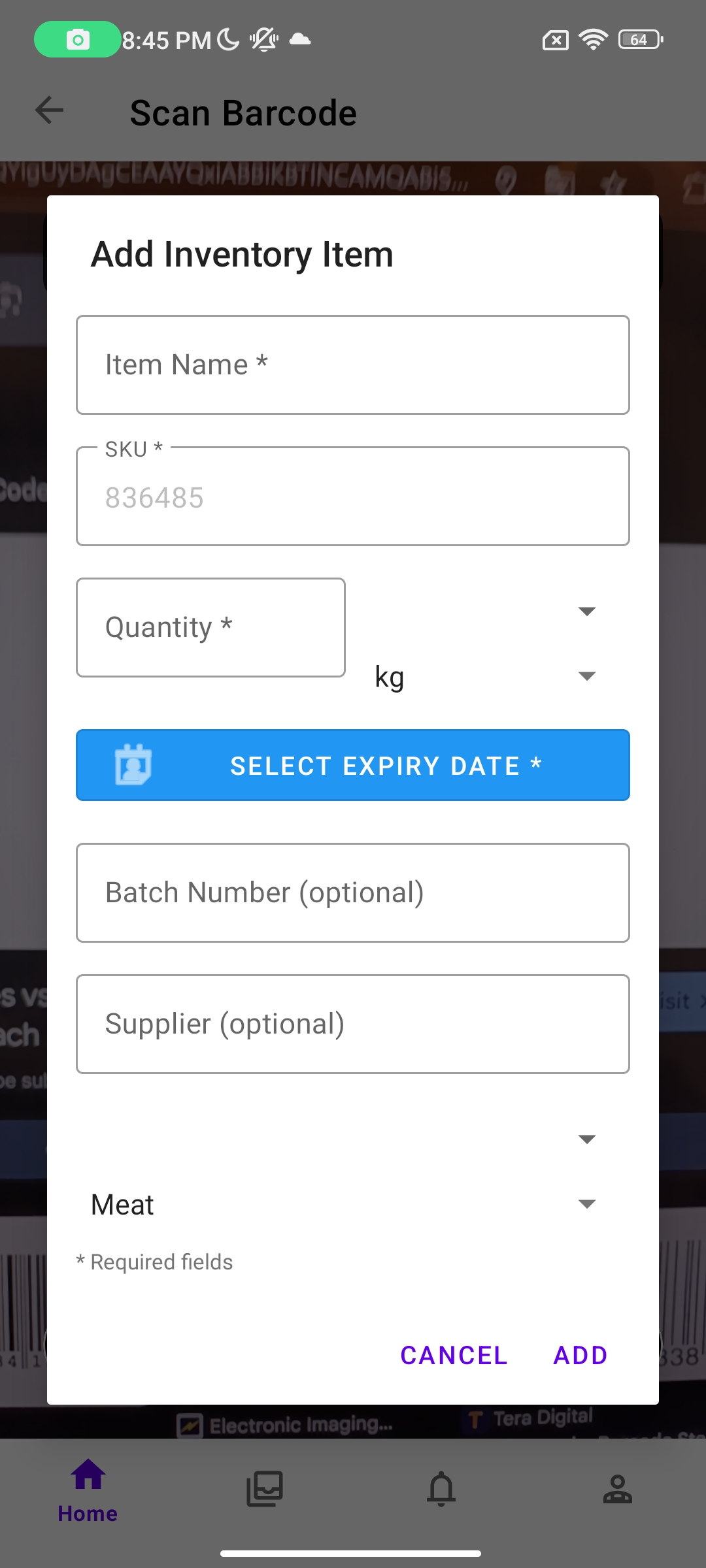 FF Smart Fridge screenshot 2